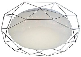 LED Stropné svietidlo SVEN LED/24W/230V chróm