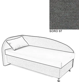 AVA NAVI, ĽAVÁ 120x200 Varianta: SORO 97