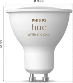 Základná sada Philips Hue WACA 3xGU10/4,2W/230V 2000-6500K + Hue Bridge a stmievací vypínač