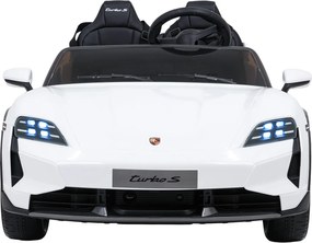 Ramiz Porsche Taycan Turbo S Biele vozidlo