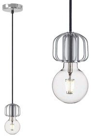 Toolight - Stropná lampa 1xE27 APP594-1CP, chrómová, OSW-09891