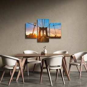 Obraz - Brooklynský most, Manhattan, New York (90x60 cm)