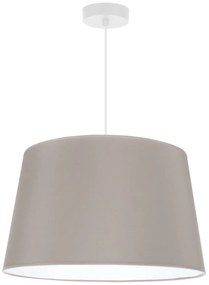 Závesné svietidlo Gaja, 1x béžové textilné tienidlo, (fi 44cm), w
