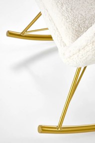 HOJDACIE KRESLO RORY 3 KRÉMOVÁ BOUCLE