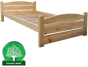 Posteľ T 120/200 borovica