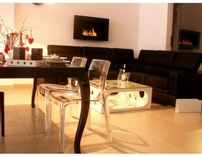 InFire - Vstavaný BIO krb 90x50 cm čierna