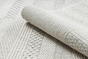 Koberec SIZAL ORIGI 3736 dosky, krémový