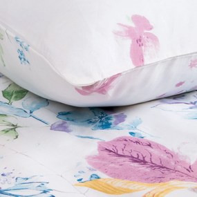 BAVLNENÉ OBLIEČKY COTTONLOVE 180X200 CM, 2KS 70X80 CM KVETY