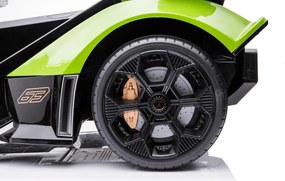 LEAN CARS Lamborghini GT HL528 Zelené auto na batérie