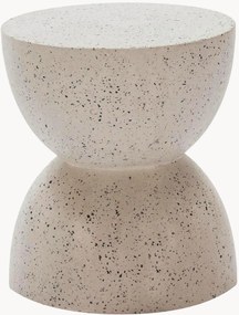 Stolček z terrazzo Hourglass
