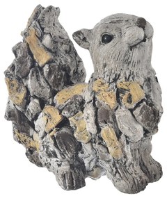 InDecor Keramická veverička Ebi, 30 x 17 x 29 cm