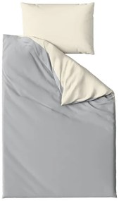 Bavlnené obliečky MONOCHROMATIC krémovo-sivé Rozmer obliečky: 70 x 90 cm | 140 x 200 cm