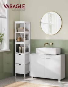 Skrinka pod umývadlo 60 cm BBK505W01