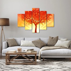 Obraz - Strom v žiari slnka (150x105 cm)