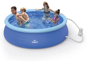 CRIVIT Bazén Easy Set s filtračným čerpadlom, 240 x 63 cm  (100363676)
