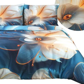 SATÉNOVÉ OBLIEČKY SATYNLOVE PREMIUM 160X200 CM, 2KS 70X80 CM VZOROVANÉ