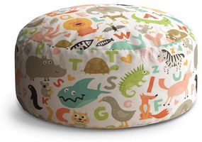 Sablio Taburet Zoo abeceda: 38x48 cm