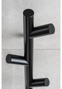 P.M.H. LS1B - Elektrický sušiak na uteráky LISA, 24 W/230 V, 170 cm, IP44, čierny