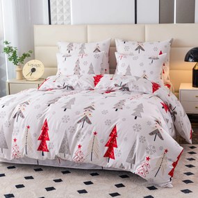 Obliečky z mikrovlákna JINGLE biele Rozmer obliečky: 70 x 90 cm | 140 x 220 cm