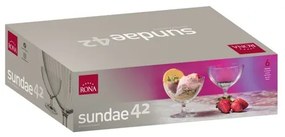 Rona poháre na zmrzlinu Universal 420 ml 6 ks