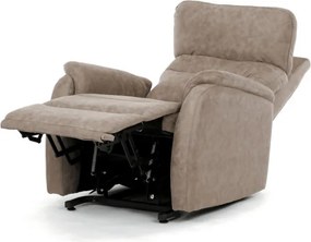 Polohovacie kreslo béžové, elektrické TV-L8904 LAN3