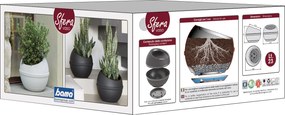 BAMA Kvetináč SFERA 23 l Barva: Antracite