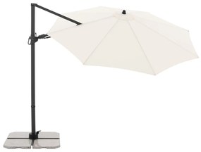 Derby DERBY DX 335 cm – kvalitný záhradný slnečník s bočnou nohou