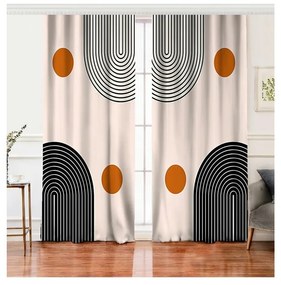 Béžové závesy v súprave 2 ks 140x260 cm - Mila Home