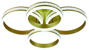 LED stmievateľné prisadené stropné svietidlo LED/150W/230V 3000-6500K + diaľkové ovládanie