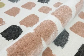 Detský koberec LIMA M038A krémový / ružový