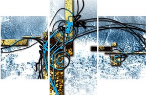 Abstraktný obraz (90x60 cm)