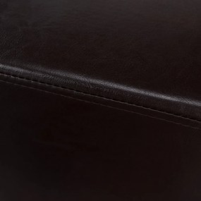 Taburetka Niki New - tmavohnedá