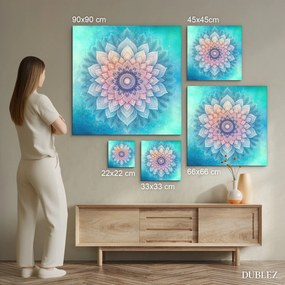 DUBLEZ | Nebeská mandala - Drevený obraz