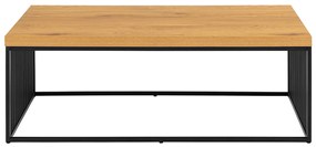 Konferenční stolek Strington 120 cm dub divoký/černý
