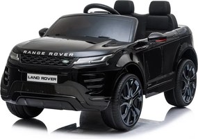 LEAN CARS Range Rover Evoque batéria Auto čierna lakovaná