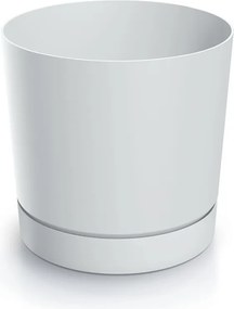 Plastový kvetináč TUBOS P s miskou - výber z 7 prevedení