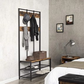 Vešiak na kabáty s botníkom HSR86BX