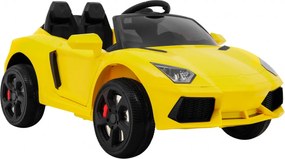 Ramiz Budúce batériové auto pre deti Žlté + diaľkové ovládanie