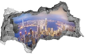 Fototapeta diera na stenu 3D Hong kong panoráma nd-b-89343951