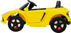 Ramiz Budúce batériové auto pre deti Žlté + diaľkové ovládanie