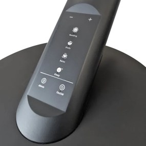 LED Stmievateľná dotyková stolná lampa OPTIMUM LED/7W/230V 3000/4000/6000K čierna