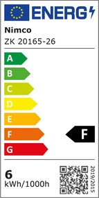 Nimco Kozmetické podsvietené LED zrkadlo - ZK 20165-26