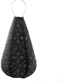 Lumiz SOLÁRNY LAMPÁŠ DROP 48X28 CM TMAVOSIVÁ