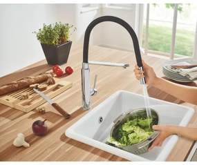 GROHE 31491000 - Drezová batéria CONCETTO s profesionálnou sprchou lesklý chróm