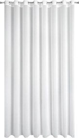 ZÁCLONA NA KRÚŽKOCH TIRSA 300X250 CM BIELA