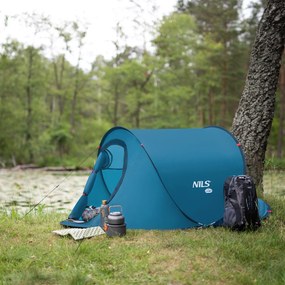NC3743 MODRÝ SAMOSTATNE ROZLOŽITEĽNÝ PLÁŽOVÝ STAN NILS CAMP