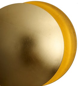 Moderné nástenné svietidlo zlaté 34,5 cm 2-svetlá - Sunrise