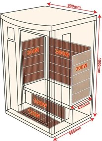 France Infrasauna APOLLON 1