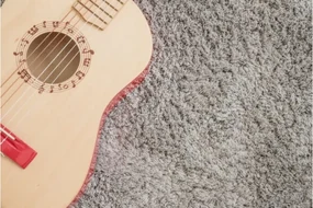 Koberec Micro fiber soft shaggy strieborný