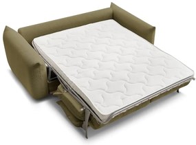 Zelená rozkladacia pohovka 214 cm Ernest – Bobochic Paris